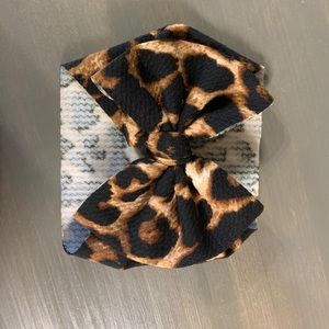 cheetah headwrap
